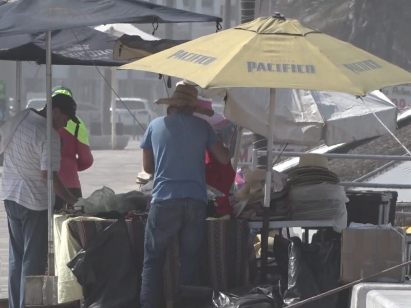 Turistas vinieron sin dinero