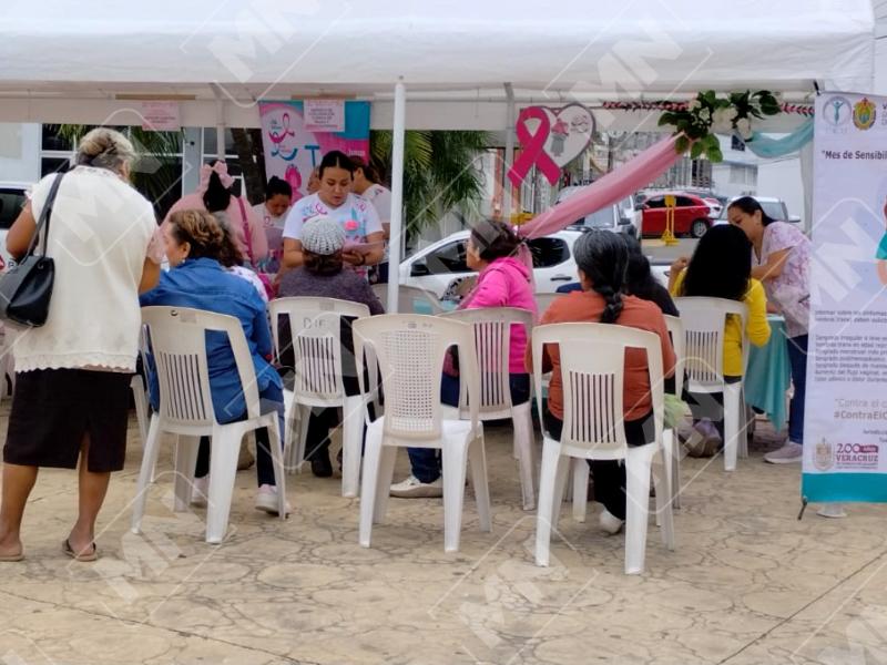 Tuxpan canaliza mastografías a Hospitales de Naranjos y Poza Rica
