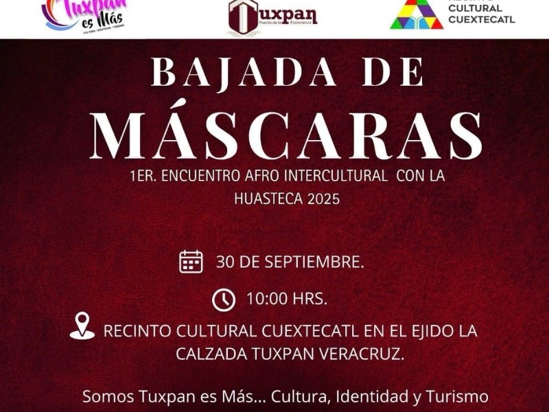 Tuxpan celebra la Bajada de Máscaras 2025