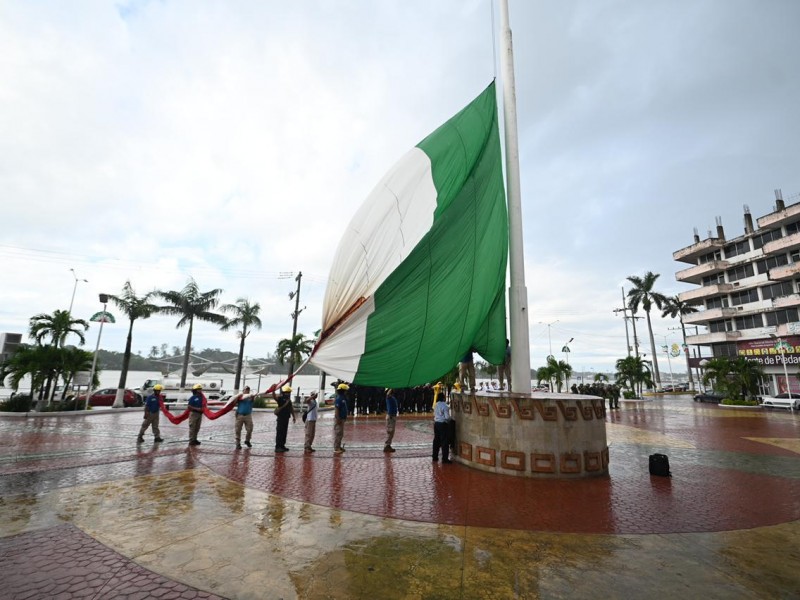 Tuxpan conmemoró Consumación de la Independencia de México