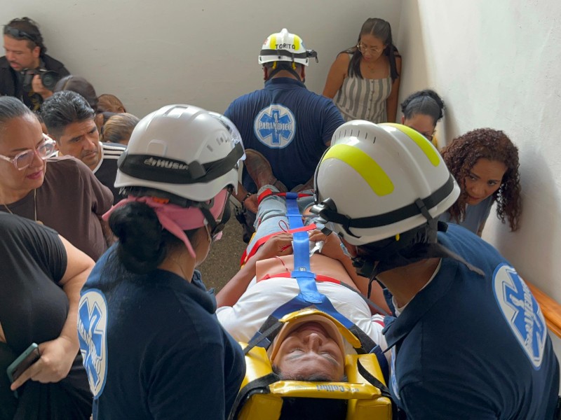 Tuxpan participó en el Segundo Simulacro Nacional