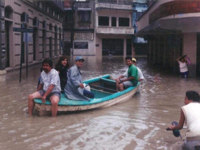 Tuxpan recuerda inundación del 99