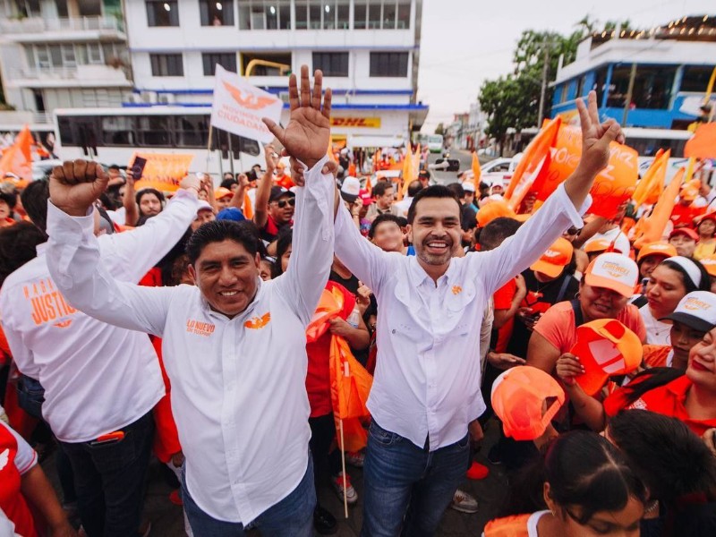 Tuxpan se pintará de naranja: Movimiento Ciudadano