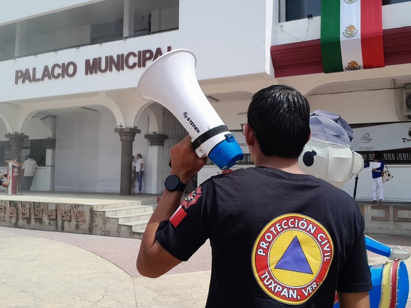 Tuxpan se prepara para Simulacro Nacional