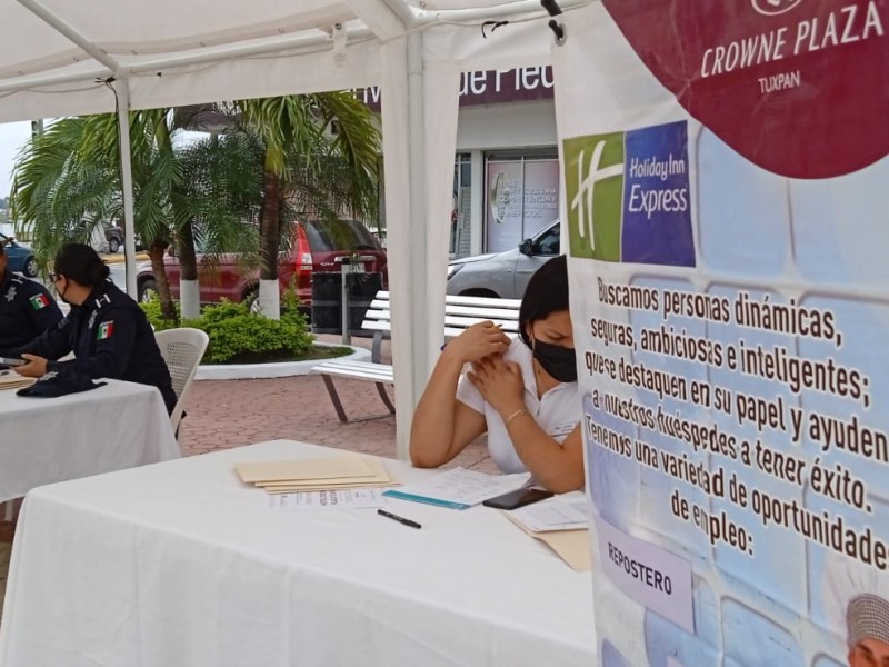 Tuxpan se sumó a Feria Nacional de Inclusión Laboral