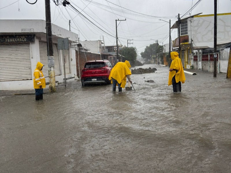 Tuxpan segundo municipio con mayor registro de lluvias