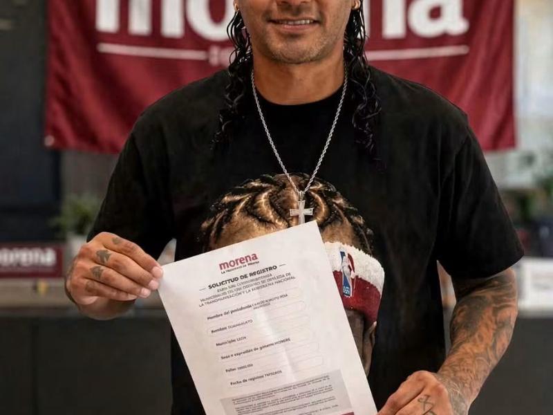 Gullit Peña busca espacio en Morena rumbo a la alcaldía de León