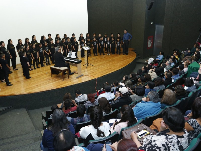 UAEM realizó  Festival de Coros Infantiles