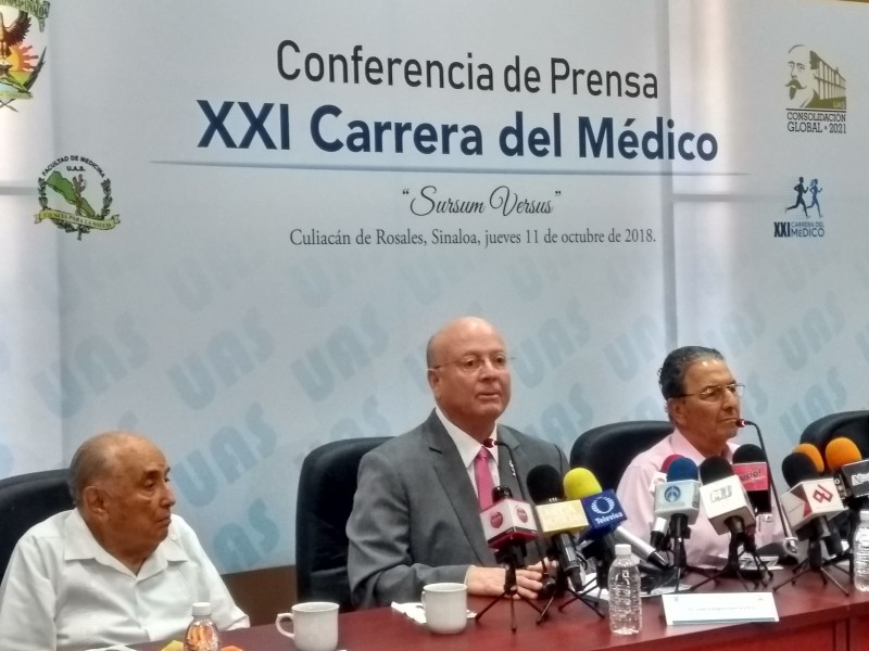 UAS anuncia XXI carrera del médico