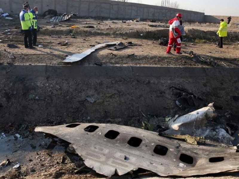 Ucrania descarta terrorismo en accidente aéreo en Irán