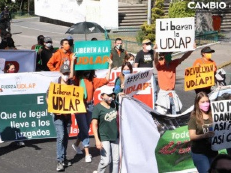 UDLAP pide entrega legal del campus