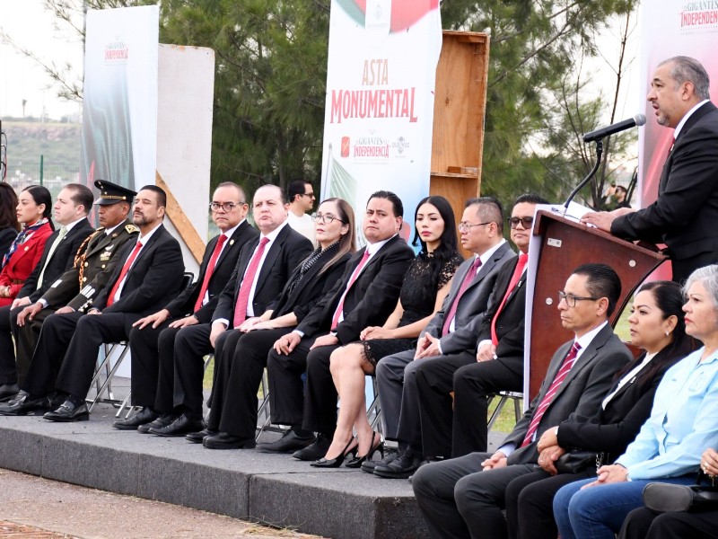 UJED conmemora el inicio de la Independencia con ceremonia cívica