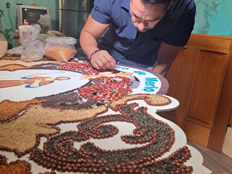 Últimos preparativos para fiesta de San Isidro Labrador en Metepec