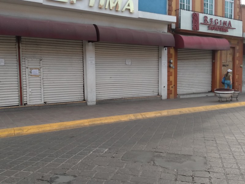 Un 50 % de 200 comercios no podrán reabrir