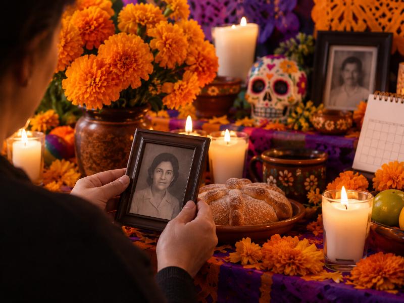 ¿Un año de espera para poner la foto en el altar?