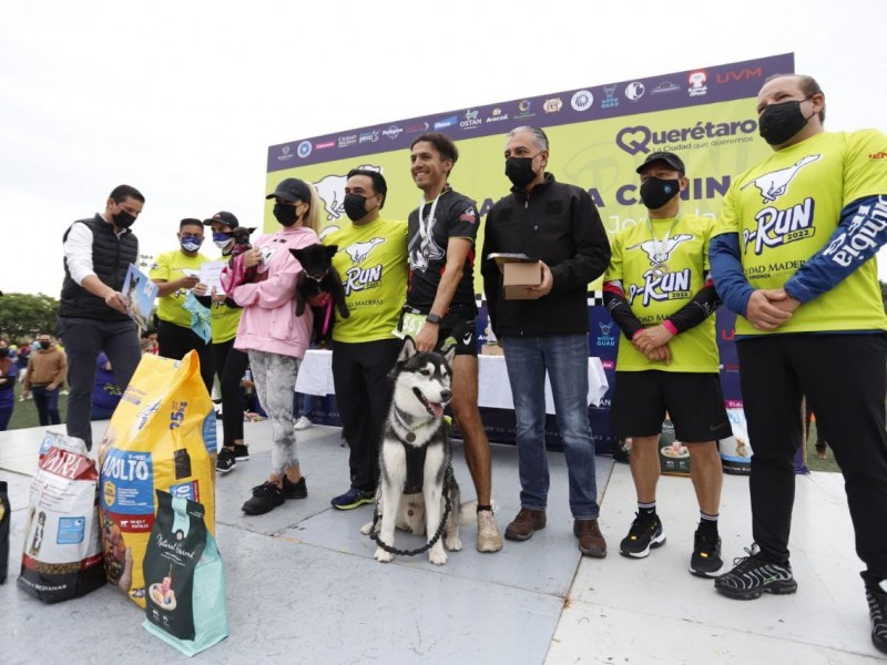 Un éxito la segunda edición de carrera canina P-Run