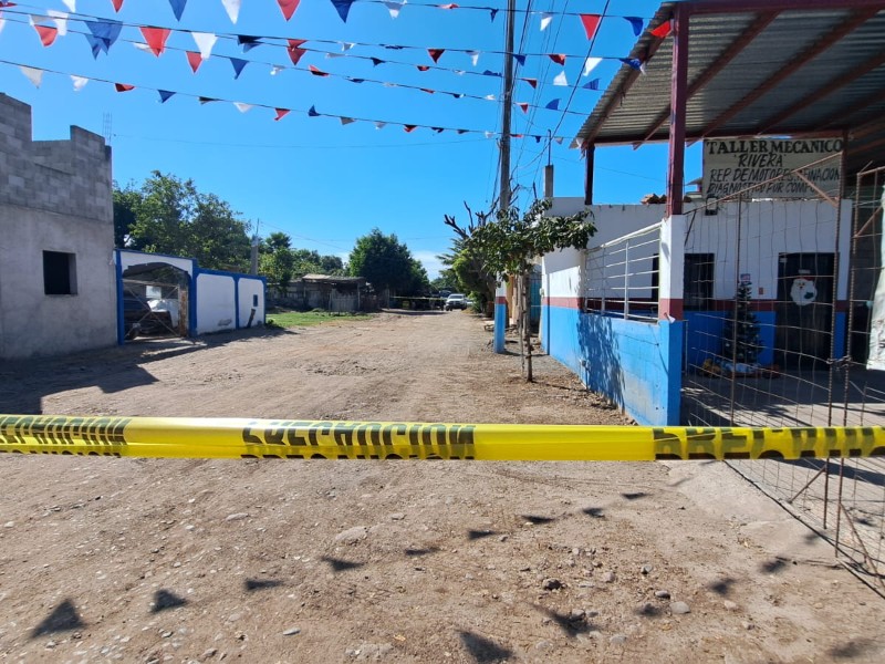Un hombre fue asesinado a balazos en El Ranchito, Culiacán