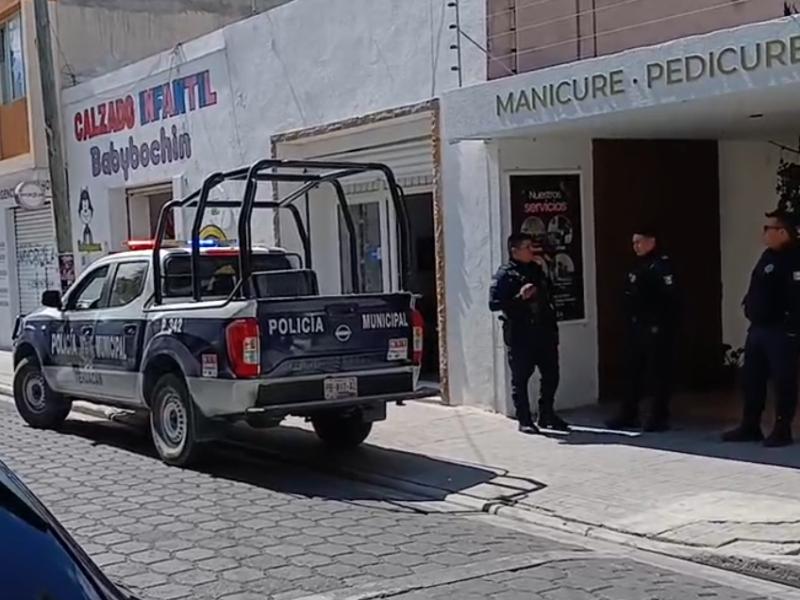 Un hombre solitario asalta joyería en zona centro