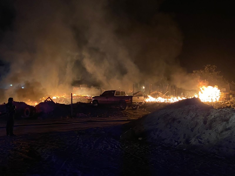 Un incendio urbano es atendido diariamente: PC