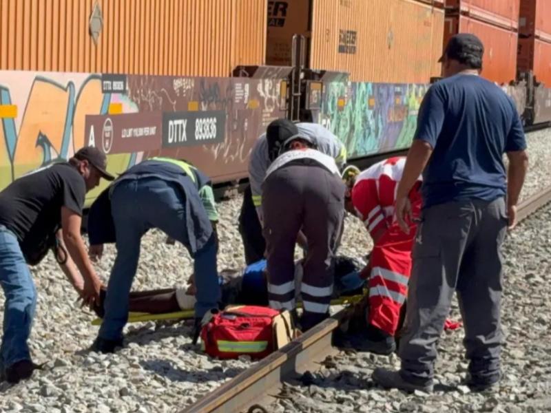 Un migrante murió tras caer del tren de carga