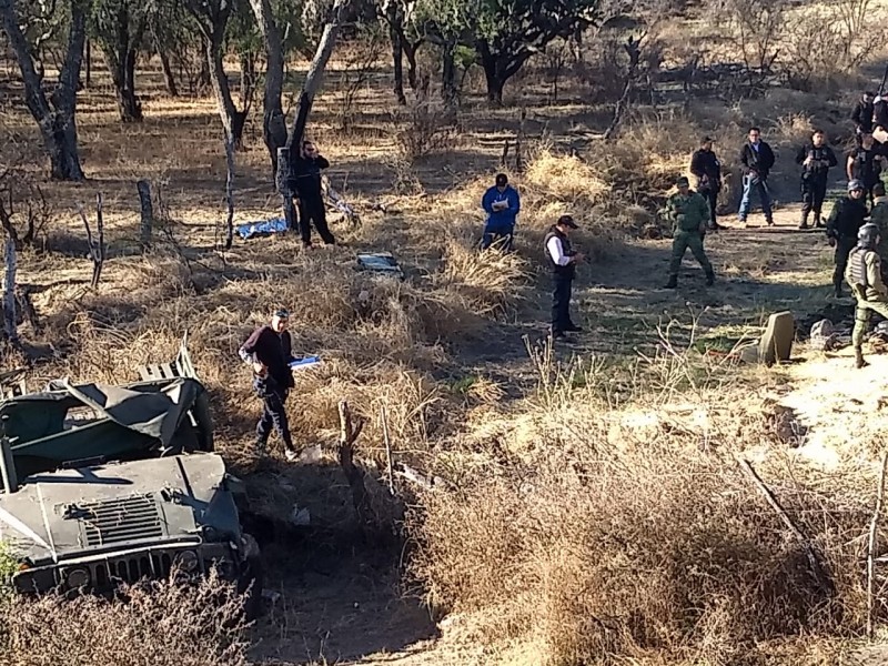 Un militar muerto y 9 heridos en volcadura