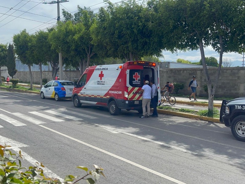 Un motociclista lesionado en la Jose Maria Morelos