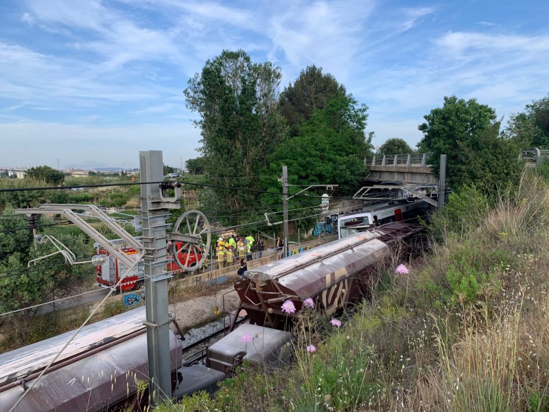 Un muerto tras choque de trenes en España