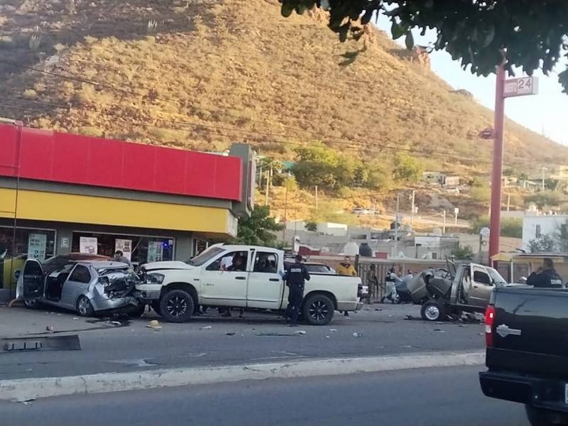 Un muerto y menor en crisis deja violencia en Guaymas