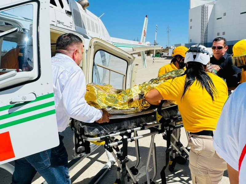 Un muerto y un herido en incendio forestal en Concordia