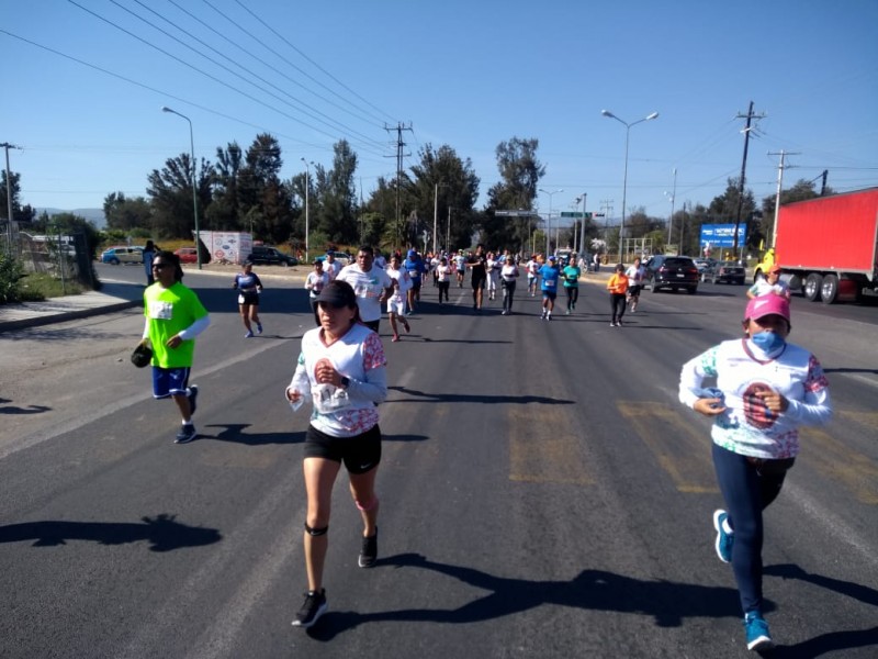 Un poblano se ganó la carrera guadalupana