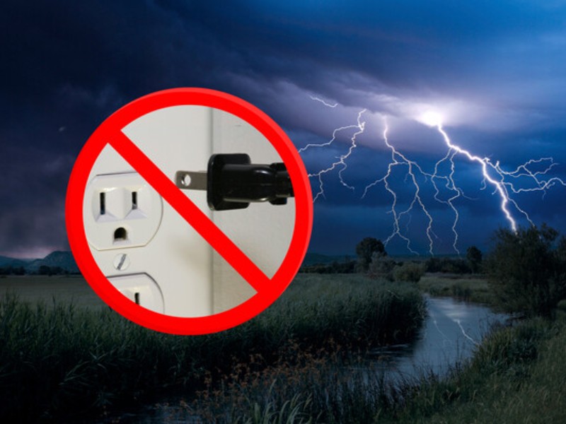 Un rayo, un apagón… y adiós a tus electrodomésticos