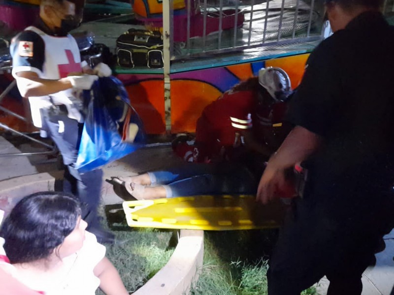 Una lesionada tras accidente en juego mecánico de Torreón