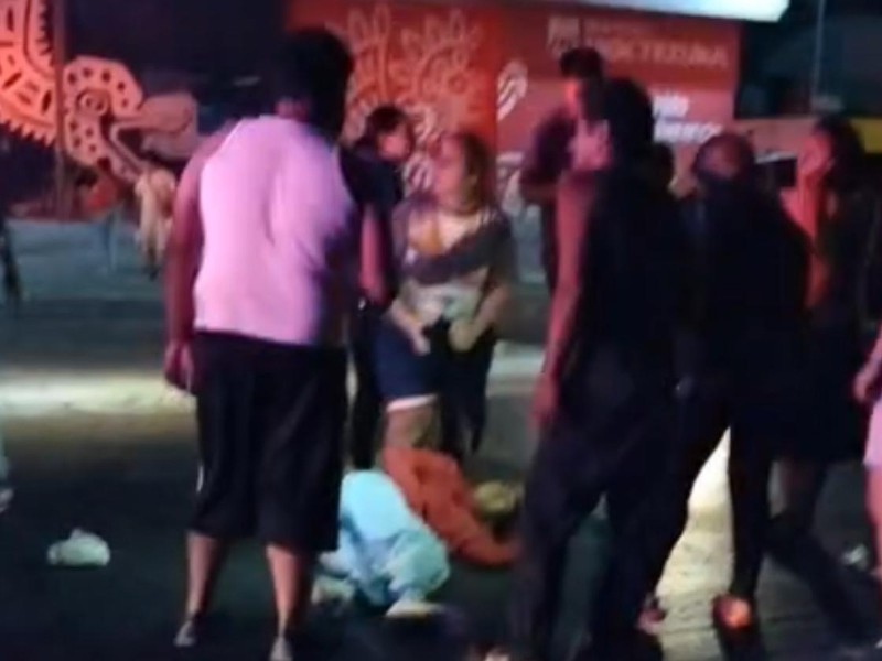 Una mujer es atropellada en la entrada de la Colonia Manantiales