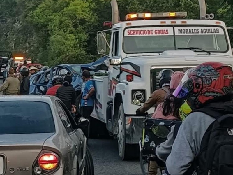 Una persona fallece en accidente carretero