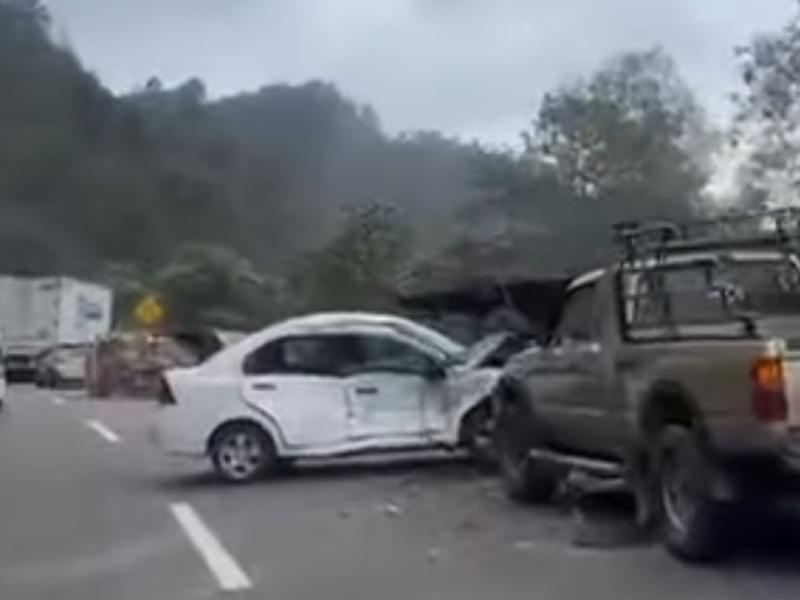 Una persona fallecida en accidente de carretera San Cristóbal