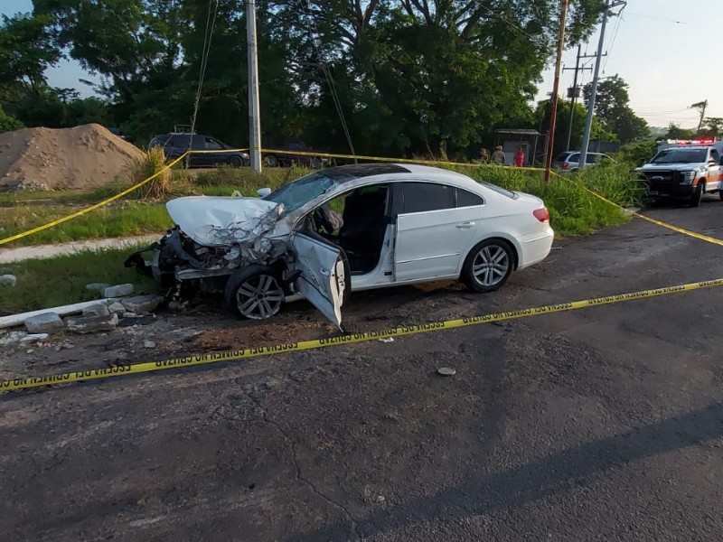 Una persona fallecida en accidente de San Rafael