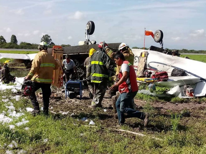 Una persona fallecida tras desplome de avioneta en Durango