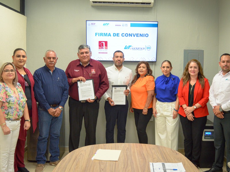 Unen esfuerzos UTGuaymas y Ayuntamiento de Empalme para fortalecer formación académica