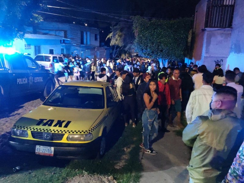 Unidad anticovid dispersa fiesta con más de 400 jóvenes