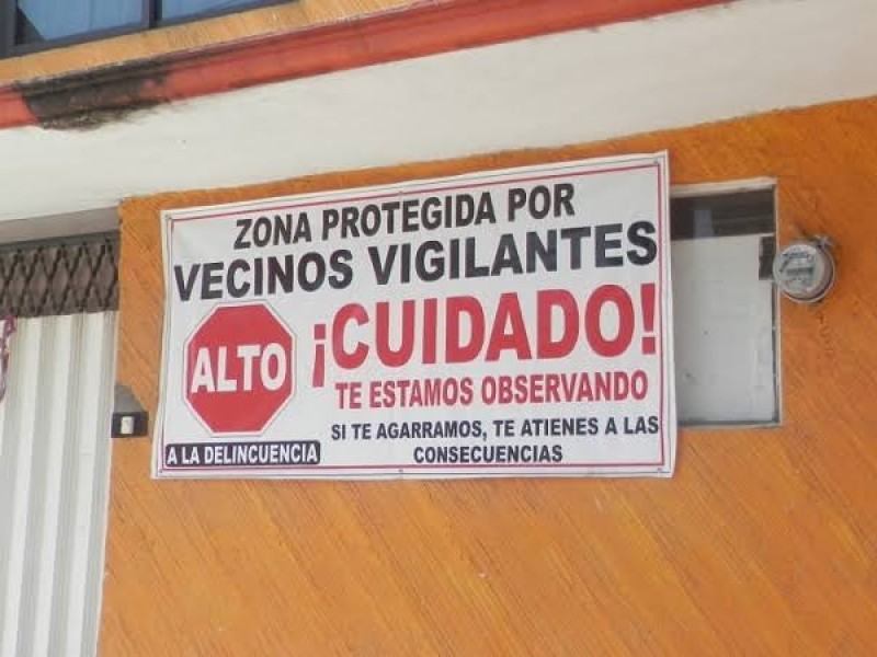 Unidad Antorchista se autoprotege de delincuentes