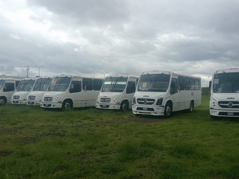 Unidades de transporte presentaron la revista mecánica; 33 reprobaron