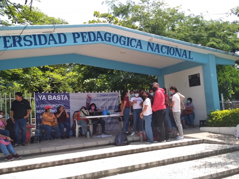 Universidad Pedagógica cumple 4 días sin clases