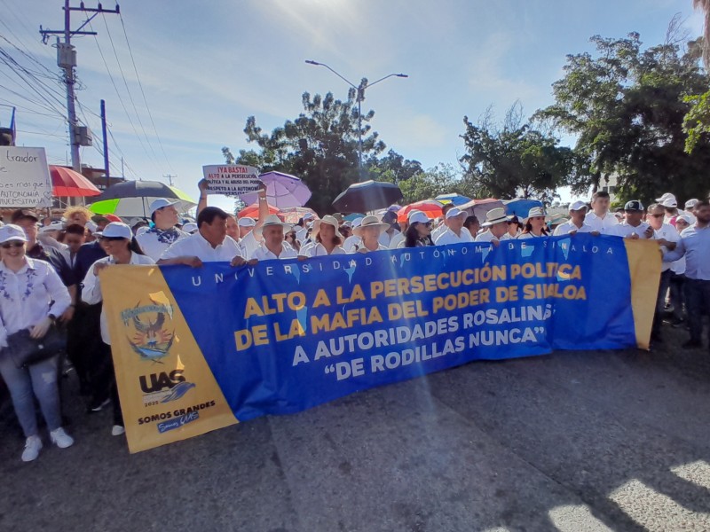 Universitarios realizan marcha estatal en defensa de la Autonomía Universitaria