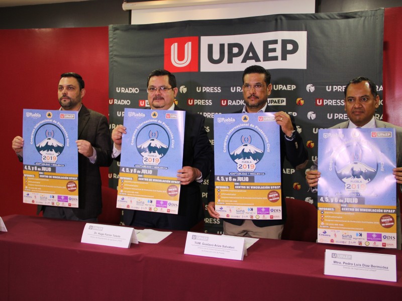 UPAEP-Ayuntamiento organizan congreso de Protección Civil