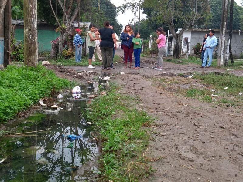Urge sistema de drenaje sanitario en Tuxpan