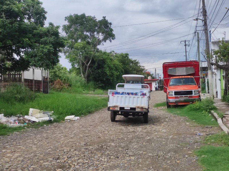 Urgen rehabilitación de calles en  Tuxpan