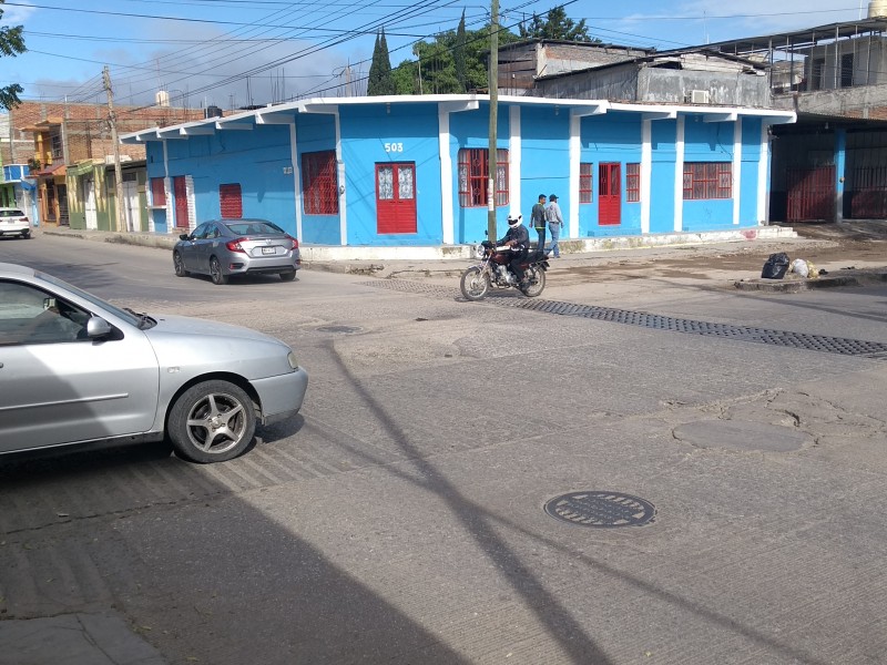 Urgen señalización vial en el barrio Hidalgo