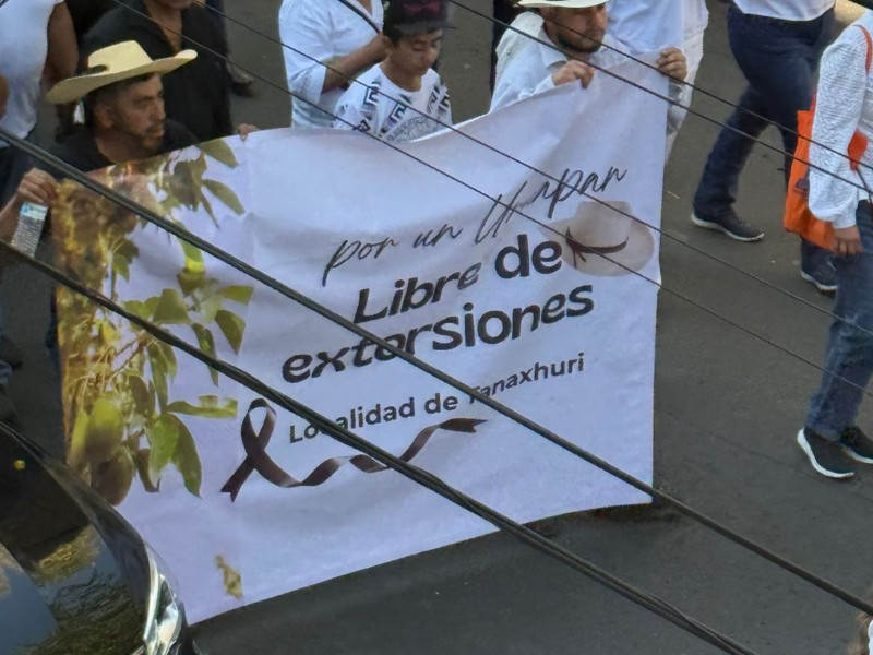 Uruapan se paraliza: paro total y marchas por justicia para Carlos Manzo