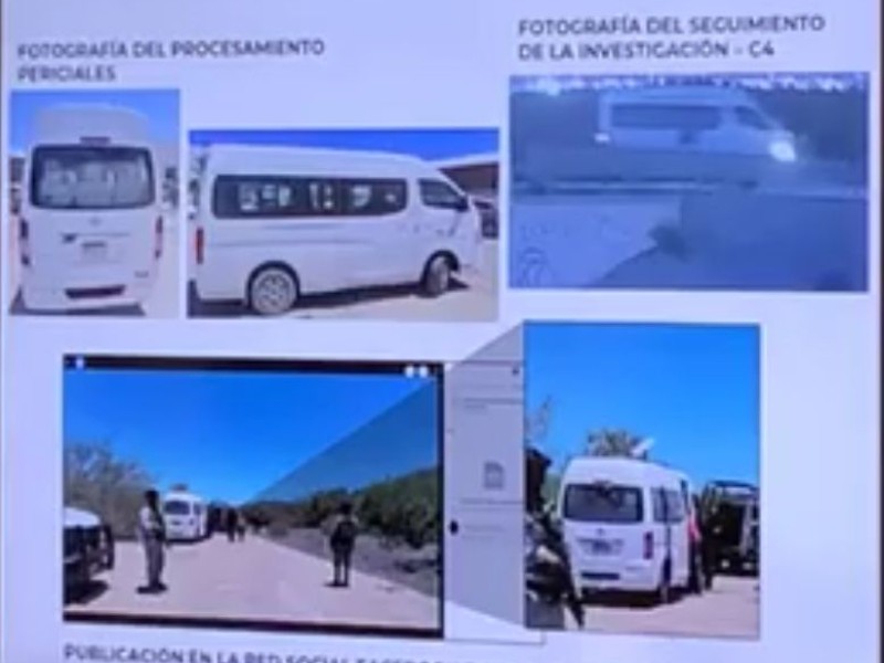 Usan vehículos del Gobierno del Estado para colocar narcomantas en BCS