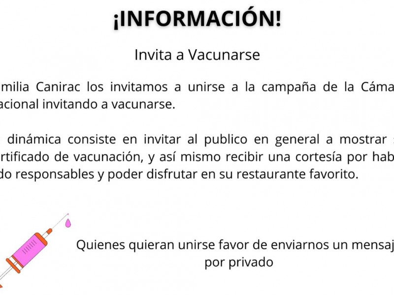 Uso del certificado de vacunación para descuentos al 5%